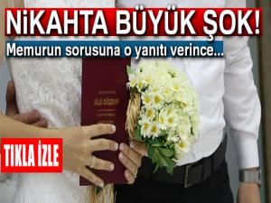 Gelin hayırlısı kelimesini tamamlayamayınca nikah kıyılmadı