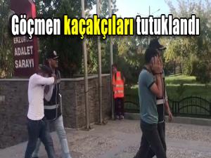 Göçmen kaçakçıları tutuklandı 