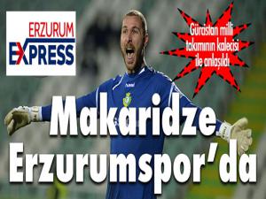 Gürcü kaleci Makaridze Erzurumspor'da