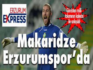 Gürcü kaleci Makaridze Erzurumspor'da