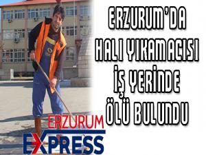 Halı yıkamacısı iş yerinde ölü bulundu