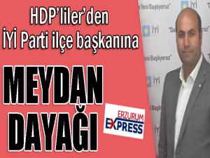 HDPlilerden İYİ Parti ilçe başkanına