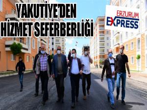 Hilalkent asfalta doydu