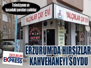 Hırsızlar kahvehaneyi soydu