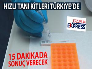 Hızlı tanı kitleri Türkiye'de