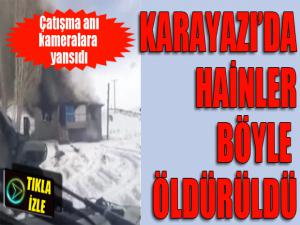 Hücre evinde 4 teröristin etkisiz hale getirildiği çatışma anı cep telefonu kamerasına yansıdı