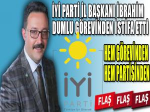 İYİ Partide Erzurum depremi yaşanıyor.