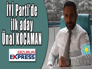 İYİ Parti'de ilk aday Ünal Kocaman 