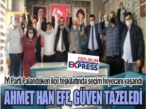 İYİ Parti Palandöken İlçe Başkanlığına Ahmet Han Efe seçildi