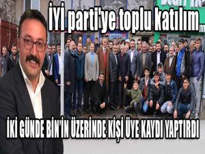 İYİ parti'ye toplu katılım