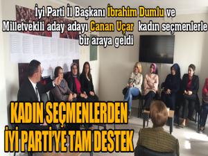 Kadın seçmenlerden İYİ Partiye tam destek