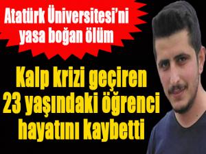 Kalp krizi geçiren 23 yaşındaki öğrenci hayatını kaybetti 