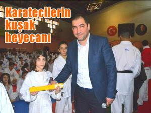 Karatecilerin kuşak heyecanı 