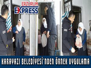 KARAYAZI BELEDİYESİ'NDEN ÖRNEK DAVRANIŞ 