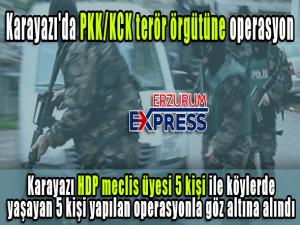 Karayazı'da PKK/KCK terör örgütüne operasyon