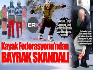 Kayak Federasyonu'ndan bayrak skandalı