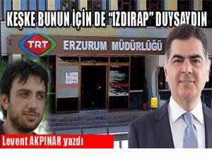 KEŞKE BUNUN İÇİN DE IZDIRAP DUYSAYDIN.