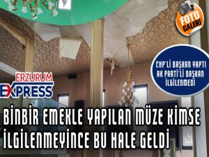 KILIÇ YAPTI, YAŞAR İLGİLENMEDİ, MÜZE HARABEYE DÖNDÜ