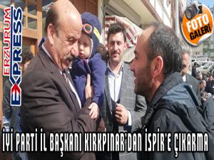 KIRKPINAR'DAN İSPİR ÇIKARMASI 