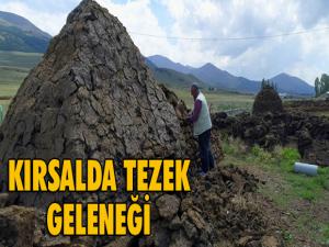 Kırsalda tezek geleneği