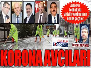 Korona avcıları...