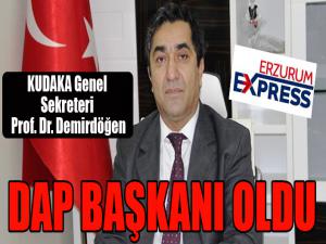 KUDAKA Genel Sekreteri Prof. Dr. Demirdöğen DAP Başkanı oldu