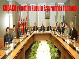 KUDAKA yönetim kurulu Erzurumda toplandı 
