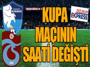 Kupada saatler değişti!