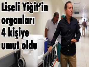  Liseli Yiğitin organları 4 kişiye umut oldu 