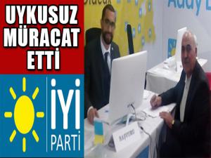 Mahmut Uykusuz İYİ Partiden aday adayı