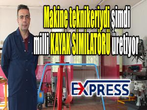  Makine teknikeriydi şimdi milli kayak simülatörü üretiyor 