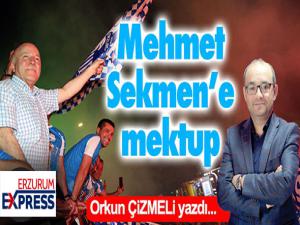 Mehmet Sekmene mektubumdur