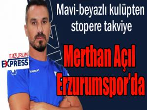 Merthan Açıl BB Erzurumsporda