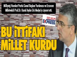 MHP Genel Başkan yardımcısı Kamil Aydın: Bu ittifakı millet kurdu...