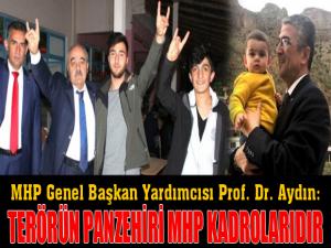 MHP Genel Başkan Yardımcısı Prof. Dr. Aydın: MHPnin olduğu yerde terör olmaz
