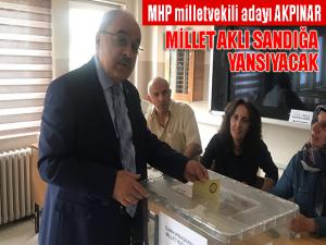 Millet aklı sandığa yansıyacaktır. 