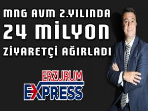 MNG 2 YILDA 24 MİLYON ZİYARETÇİ AĞIRLADI