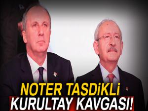 Noter tasdikli kurultay kavgası