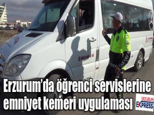 Öğrenci servislerine emniyet kemeri uygulaması