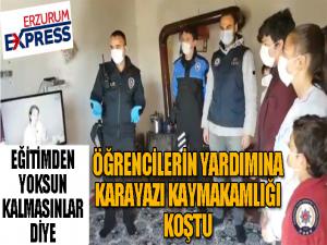 Öğrenciler eğitimden yoksun kalmasın diye...