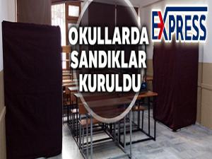 Okullarda seçim hazırlıkları başladı