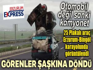 Otomobil değil sanki kamyonet