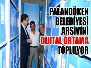 Palandöken Belediyesi dijital arşive geçti