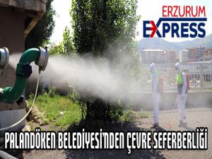 Palandöken Belediyesinden çevre seferberliği