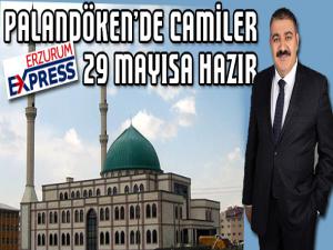 Palandöken Camileri 29 Mayısa hazır