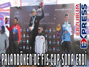  Palandöken'de FIS Cup Müsabakası sona erdi