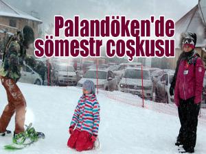Palandöken'de sömestr coşkusu 