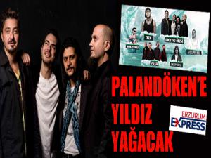 Palandökene yıldız yağacak