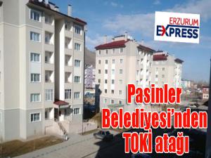 Pasinler Belediyesinden TOKİ atağı