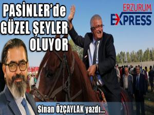 Pasinlerde güzel işler oluyor.